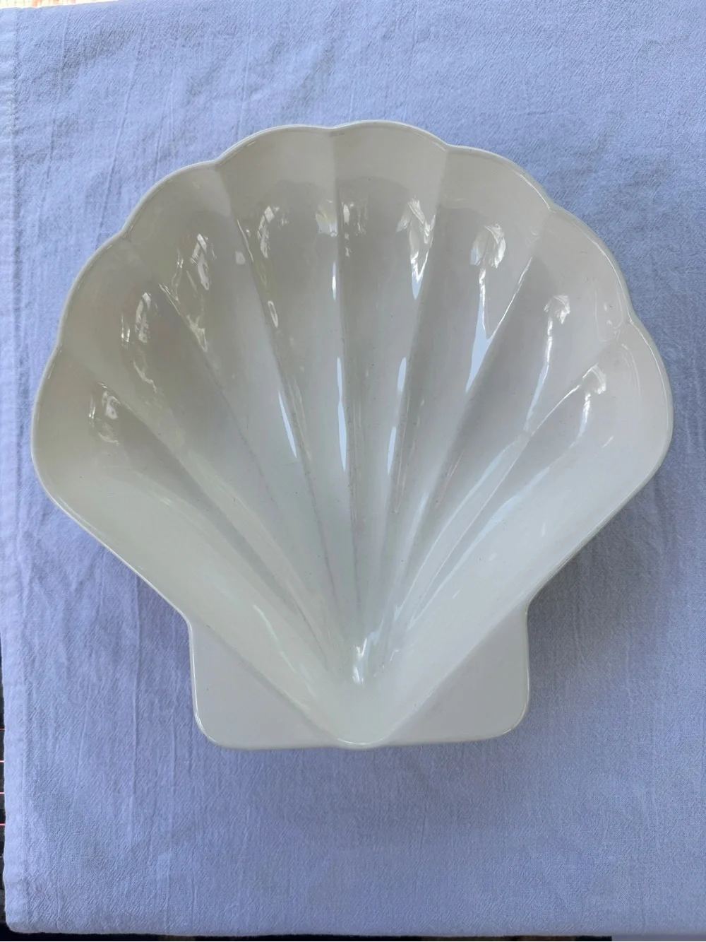 Vintage Pfaltzgraff Seashell Pottery Large Serving Dish 10.5